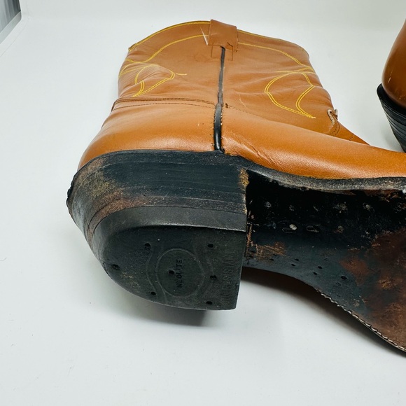 Hyper Vintage Mens Cowboy Boots - Picture 7 of 11